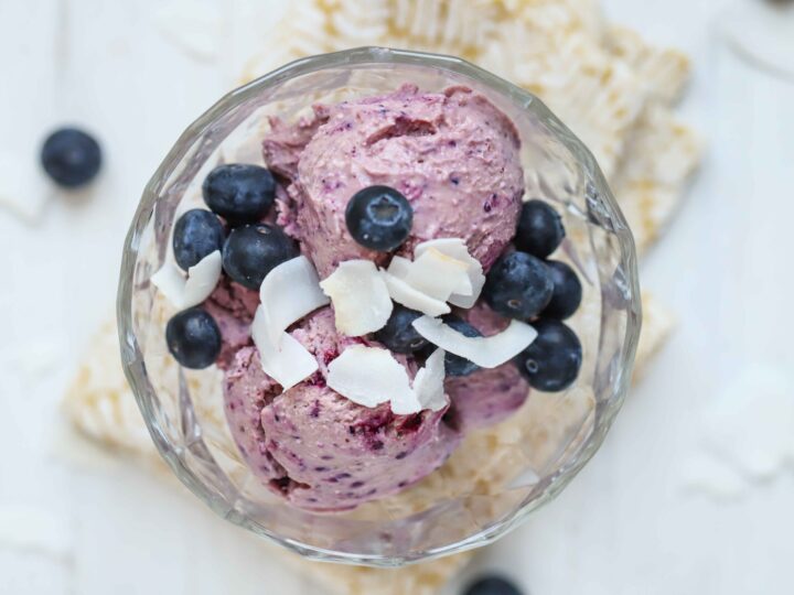 Blueberry Protein Ice cream