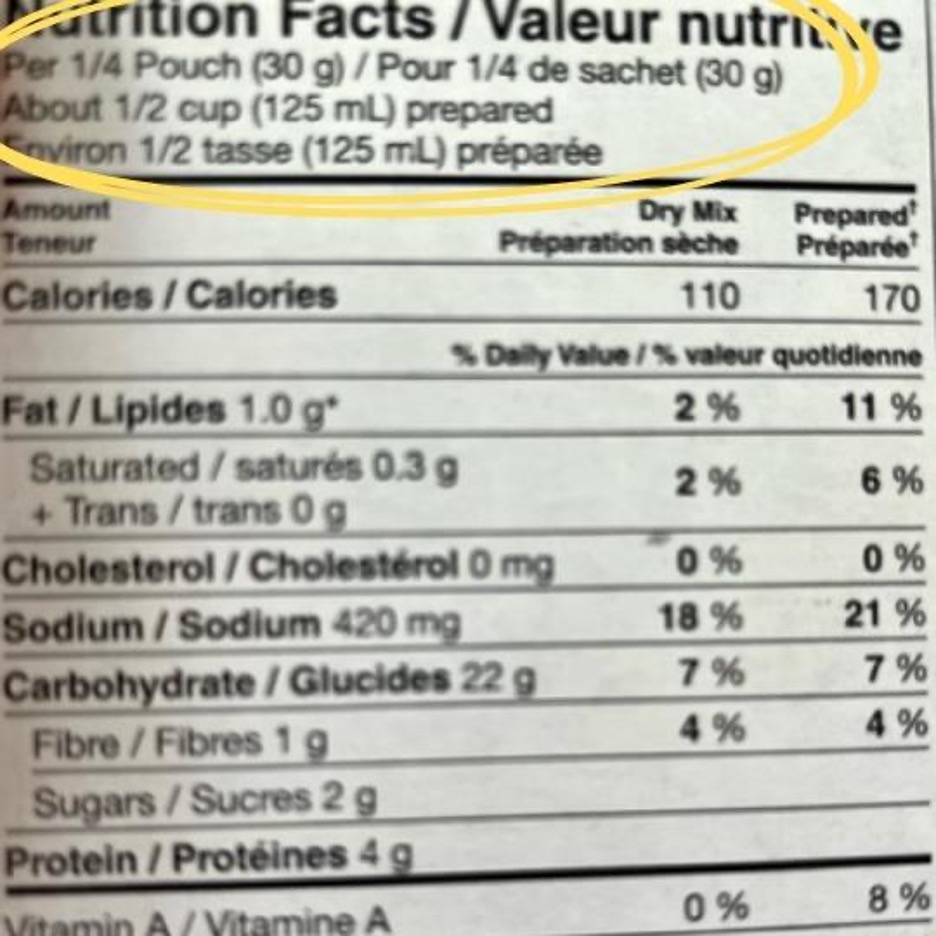 How to read food labels for healthy eating