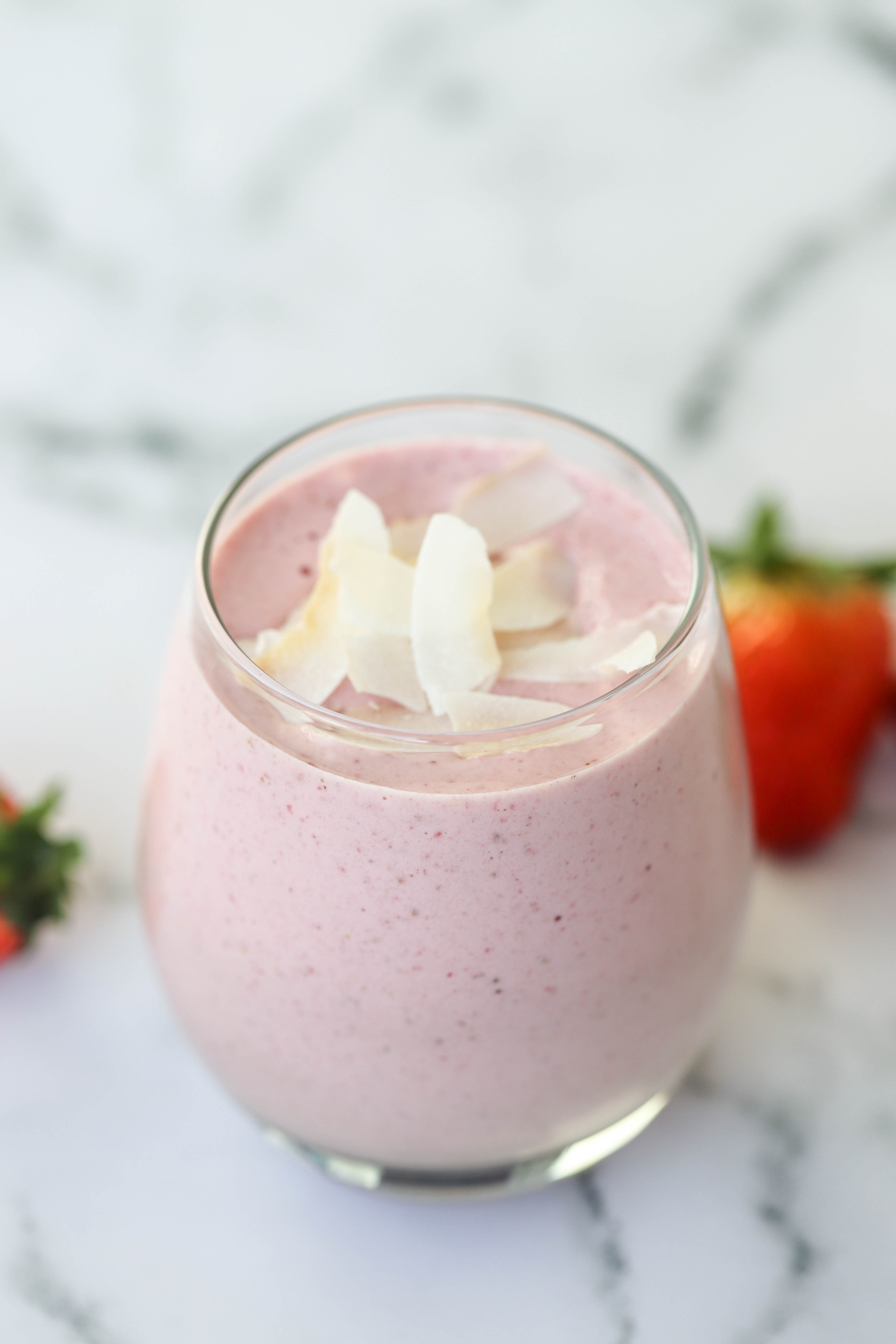 Strawberry Post Workout Smoothie